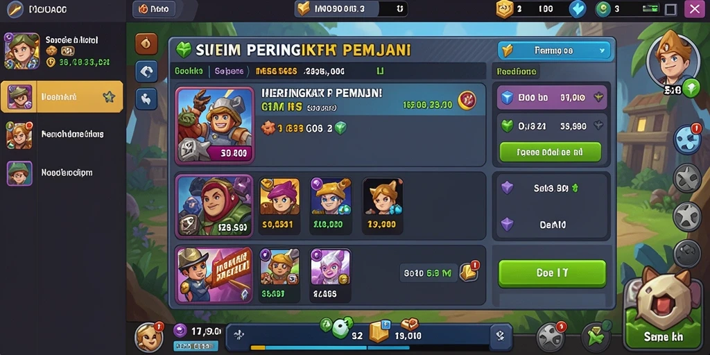 Tampilan antarmuka yang intuitif dan menarik.