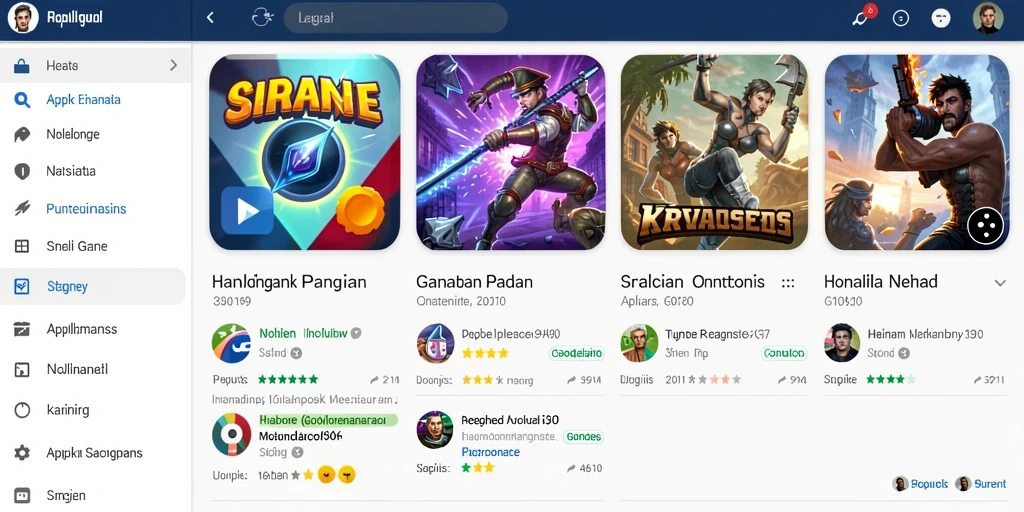 Tampilan awal aplikasi yang menarik dan intuitif.